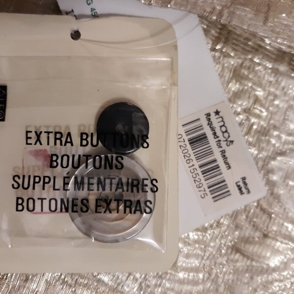 FINAL PRICE Jones New York Collection NWT Gold Brocade Jacket sz 4 - Picture 2 of 3